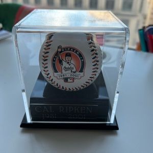 Cap Ripken Memorbilia Baseball